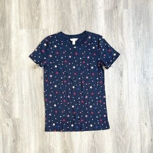 1901 Navy Multi Star Print Short Sleeve T-Shirt